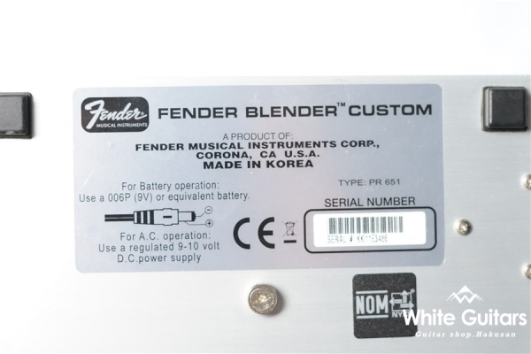 Fender Blender